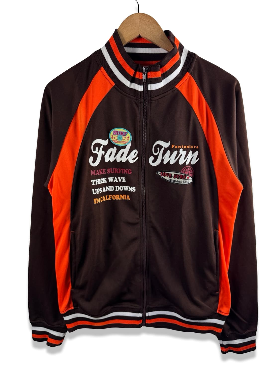JPN 서핑테마 브라운오렌지 져지2380 상품이미지1