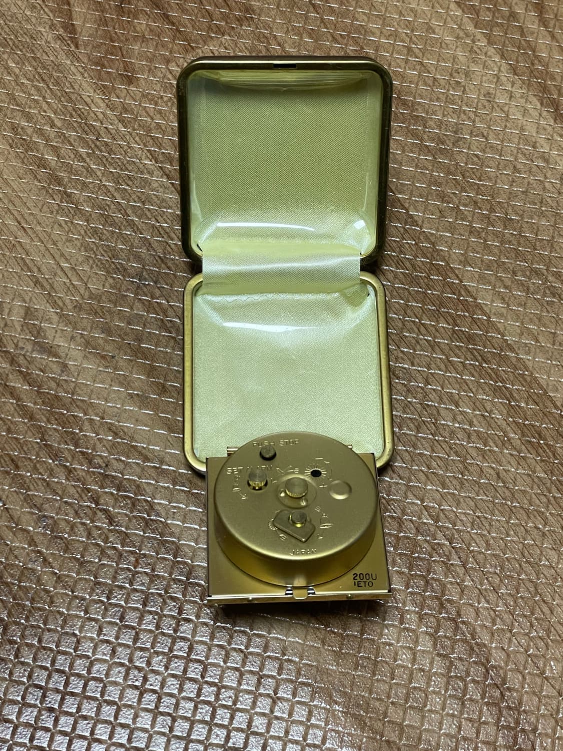 세이코 수동 탁상시계 상품이미지5