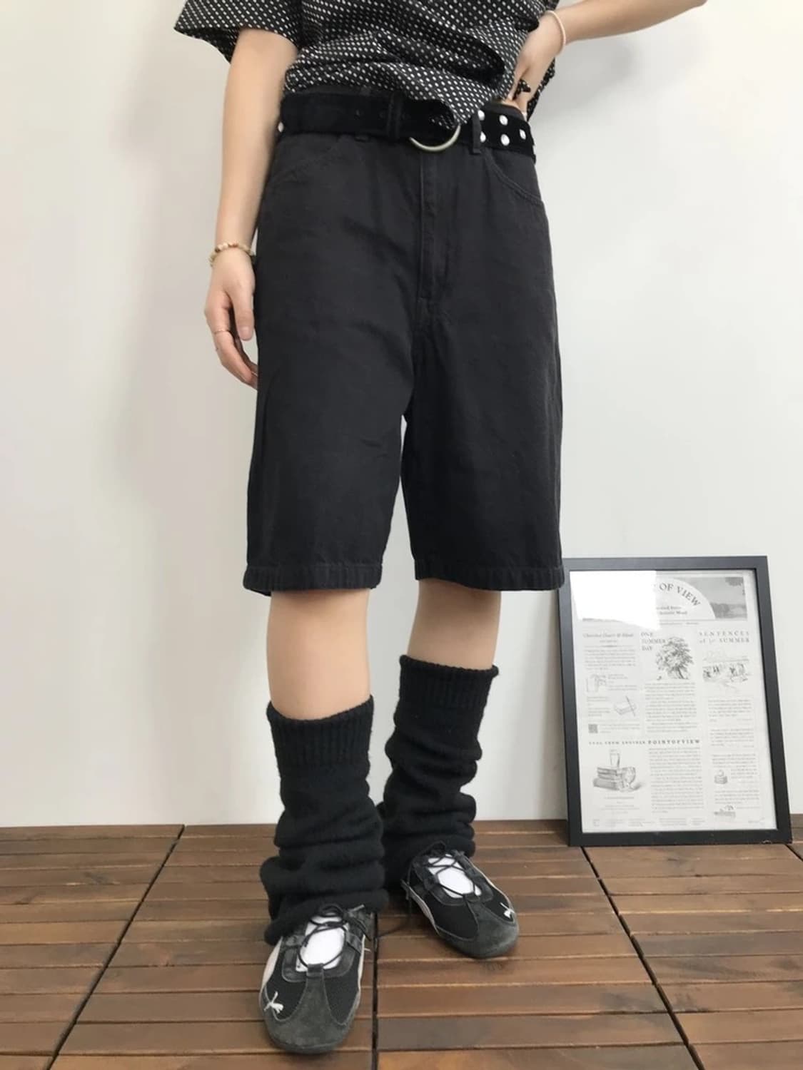Uniqlo U Minimal Shorts Pants Black 상품이미지1
