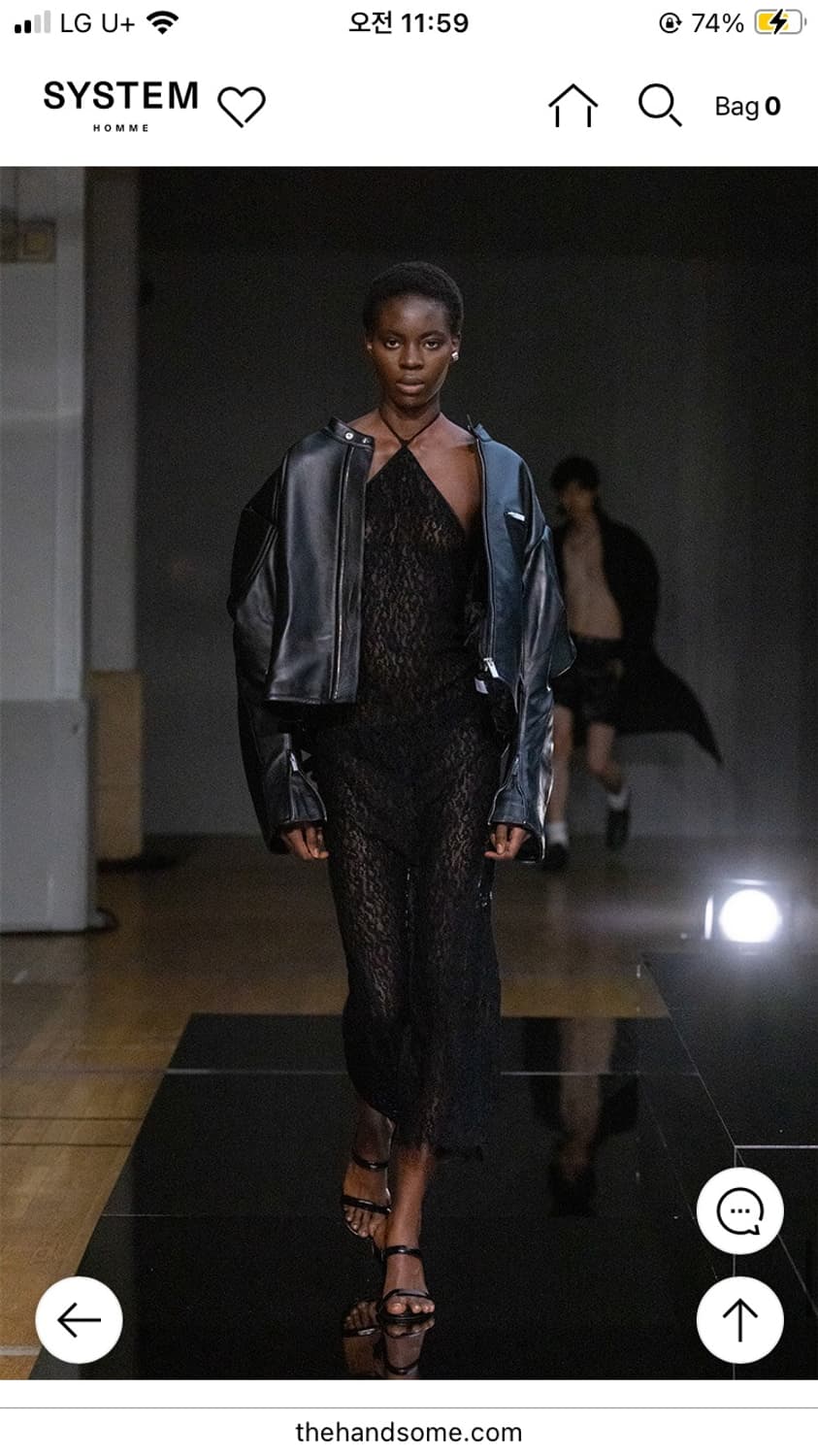 시스템옴므 23FW 파리컬렉션 바이커 자켓 상품이미지4