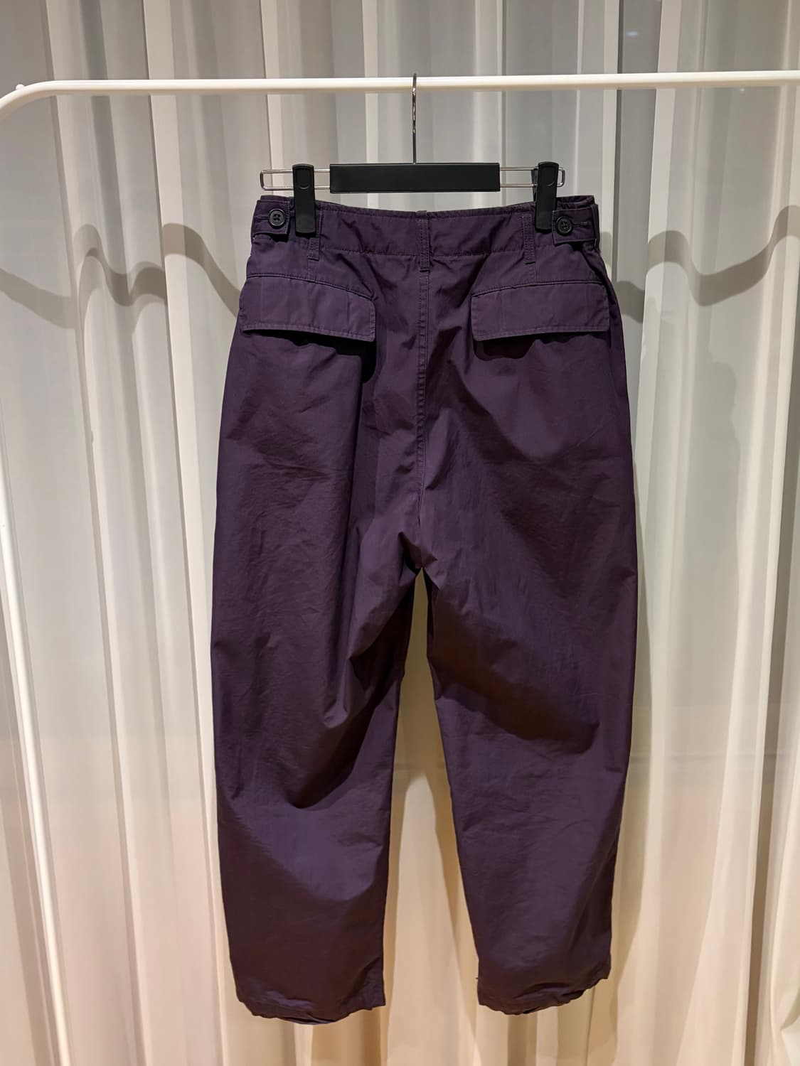 와이드핏 파라슈트 팬츠 다크퍼플 76 상품이미지2