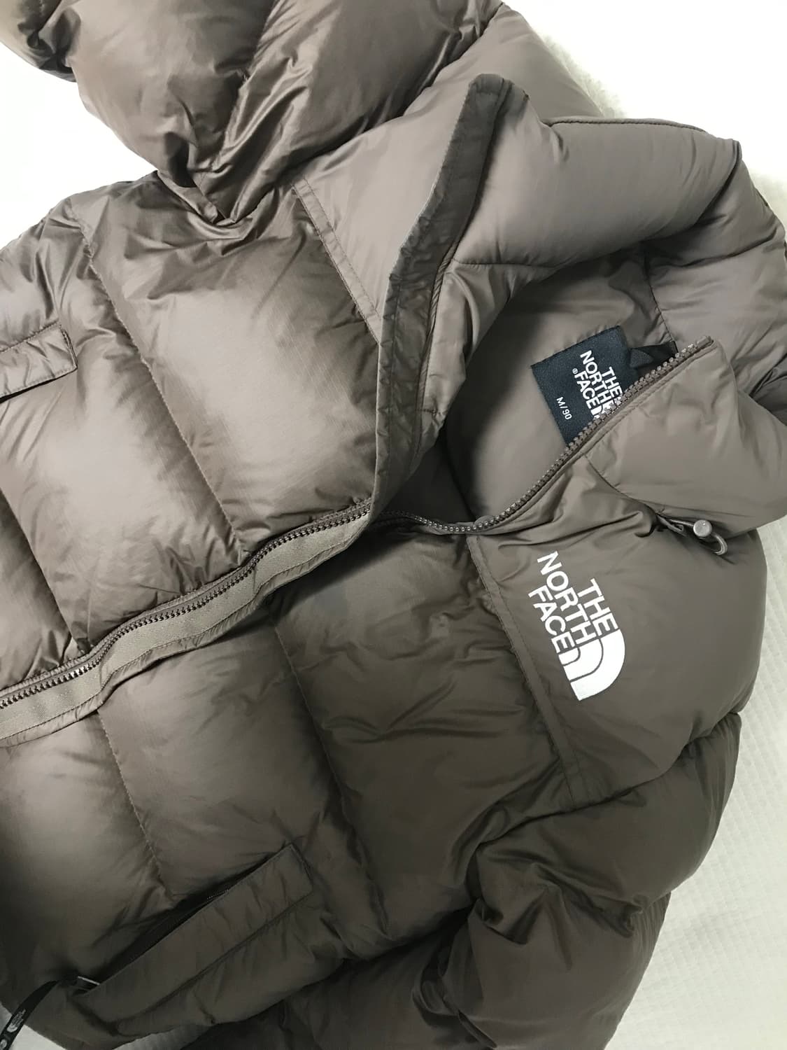 노스페이스 눕시 M/90 브라운 패딩 상품이미지4