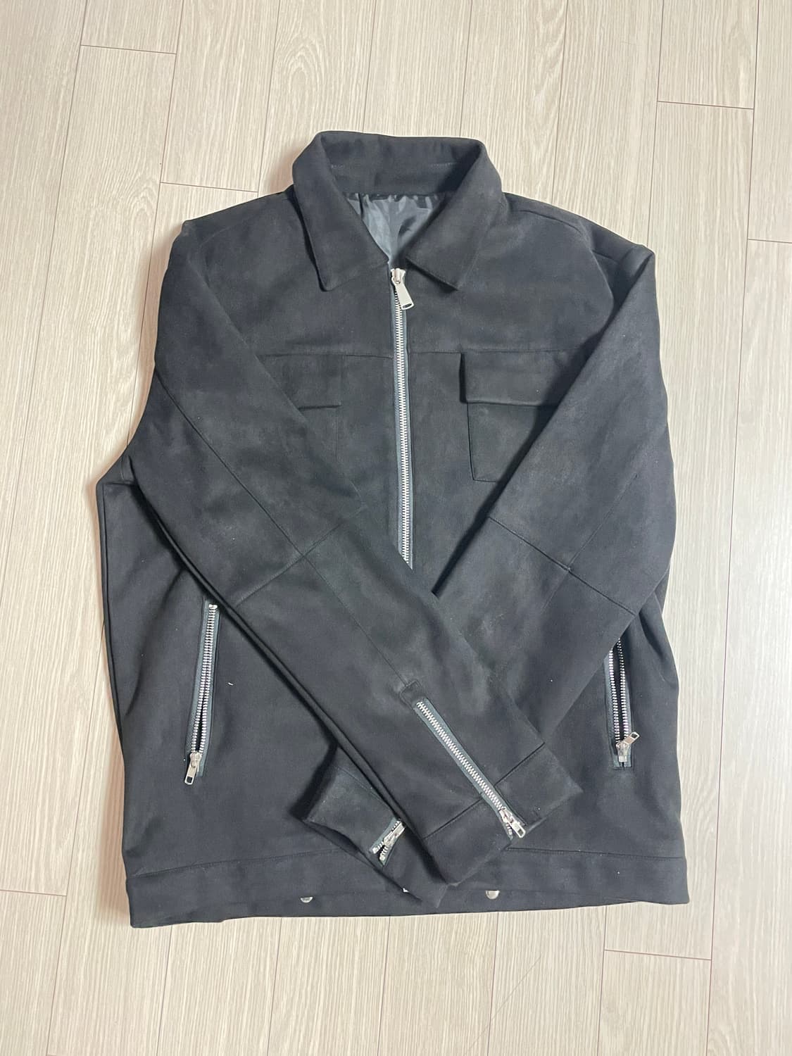 스웨이드 자켓(아이러니포르노) L 상품이미지3