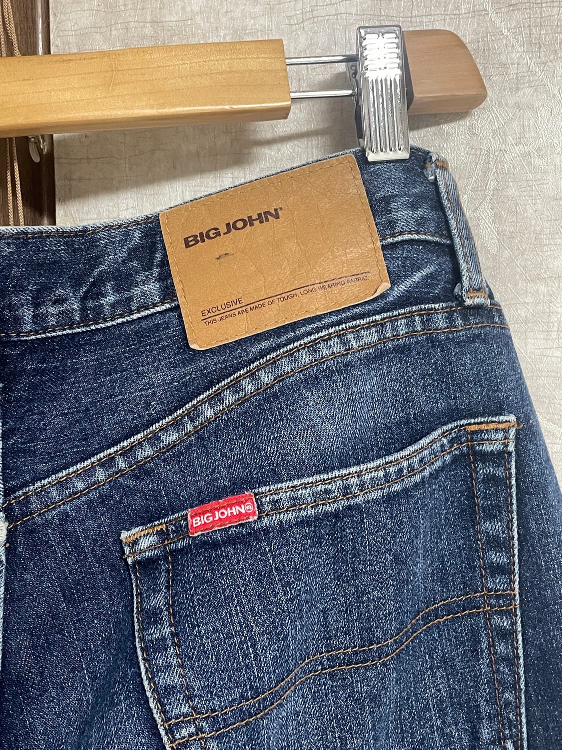 90s 빈티지 빅존 레귤러핏 데님 상품이미지3