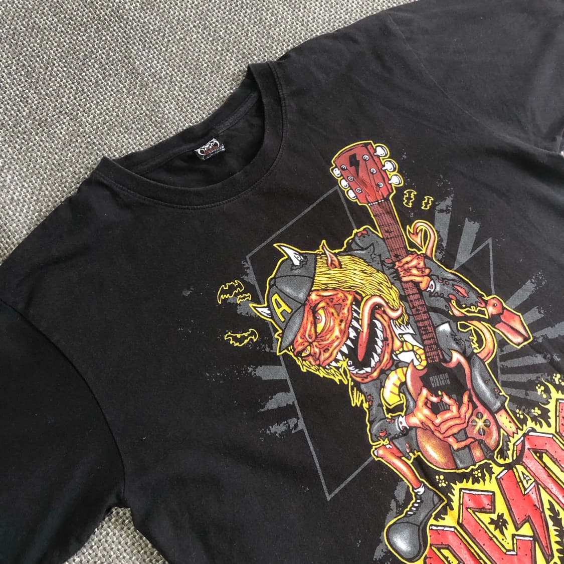 [L-XL] ACDC 프린팅 빈티지 락티 상품이미지2