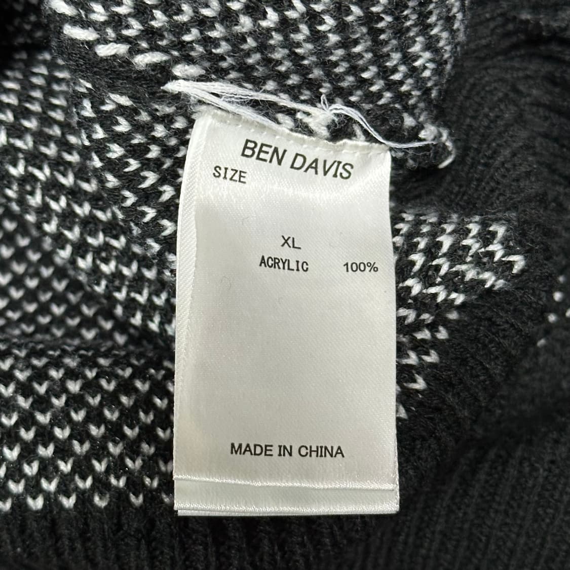벤 데이비스 크루볼 니트 상품이미지4