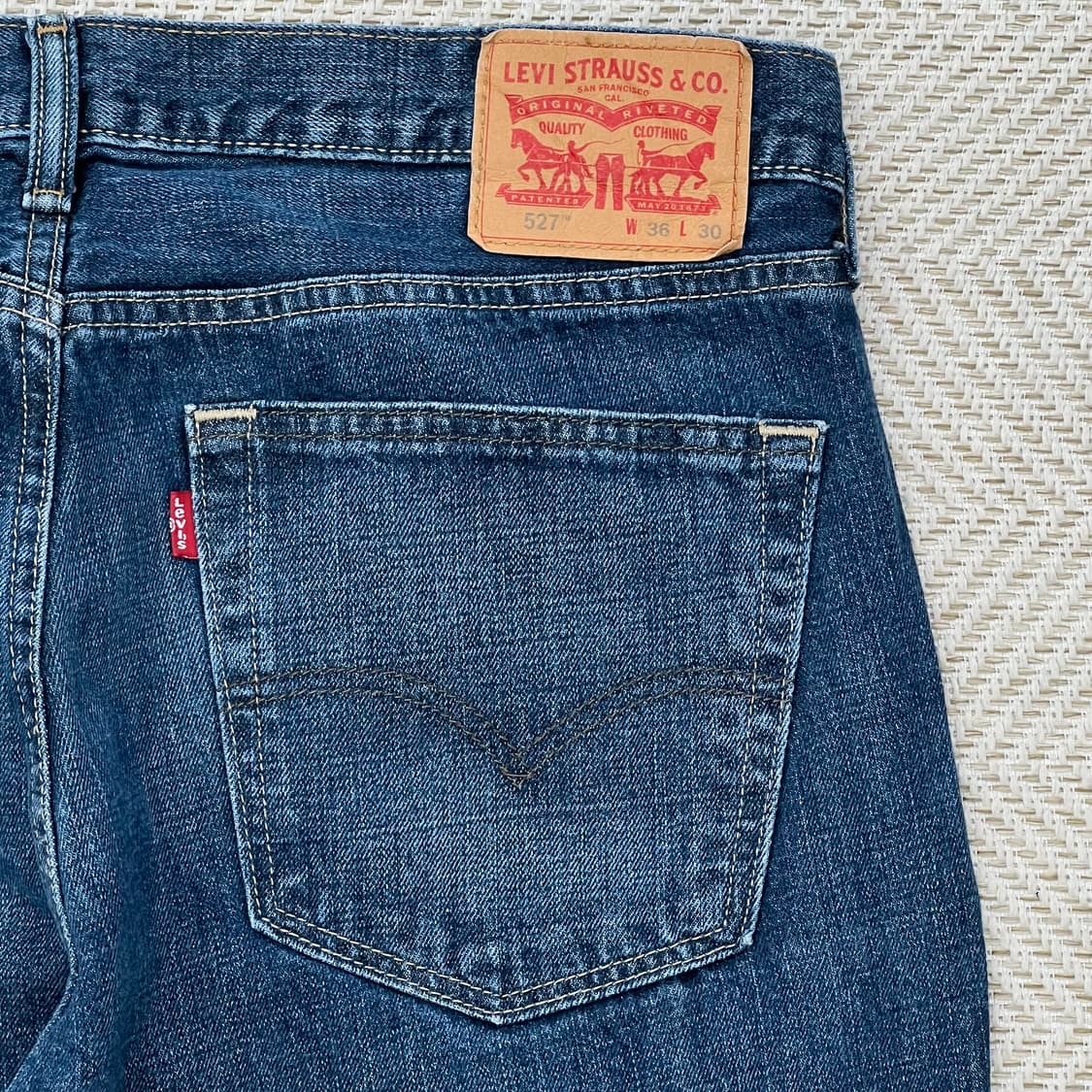 리바이스 527 부츠컷 데님팬츠 r2536 상품이미지6