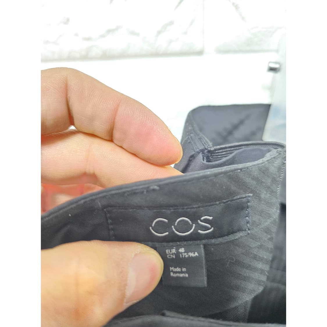 코스 COS 블랙 카고 팬츠 32인치 상품이미지2