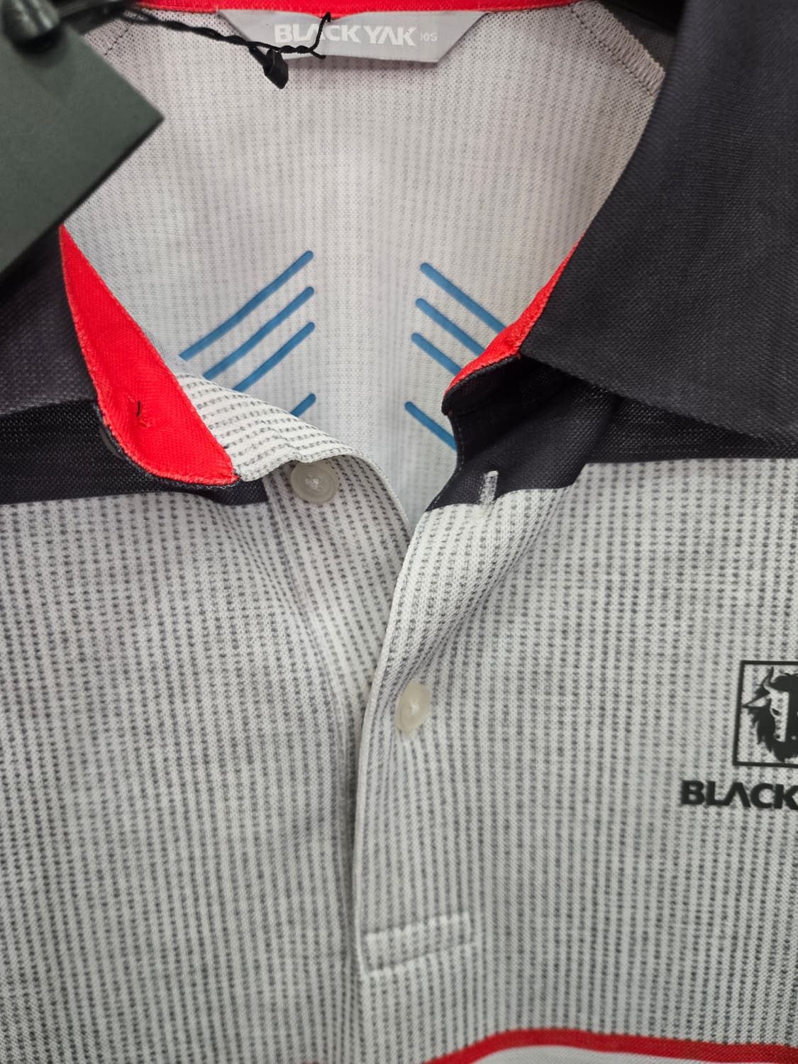 105,XL,새상품)) BLACK YAK 블랙야크 카라 반팔티셔츠! 상품이미지2