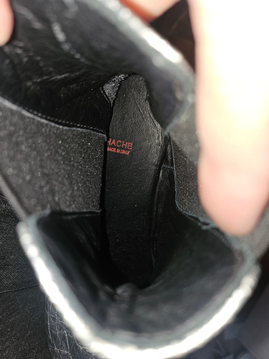 하쉬 실버 스터드 숏부츠 상품이미지3