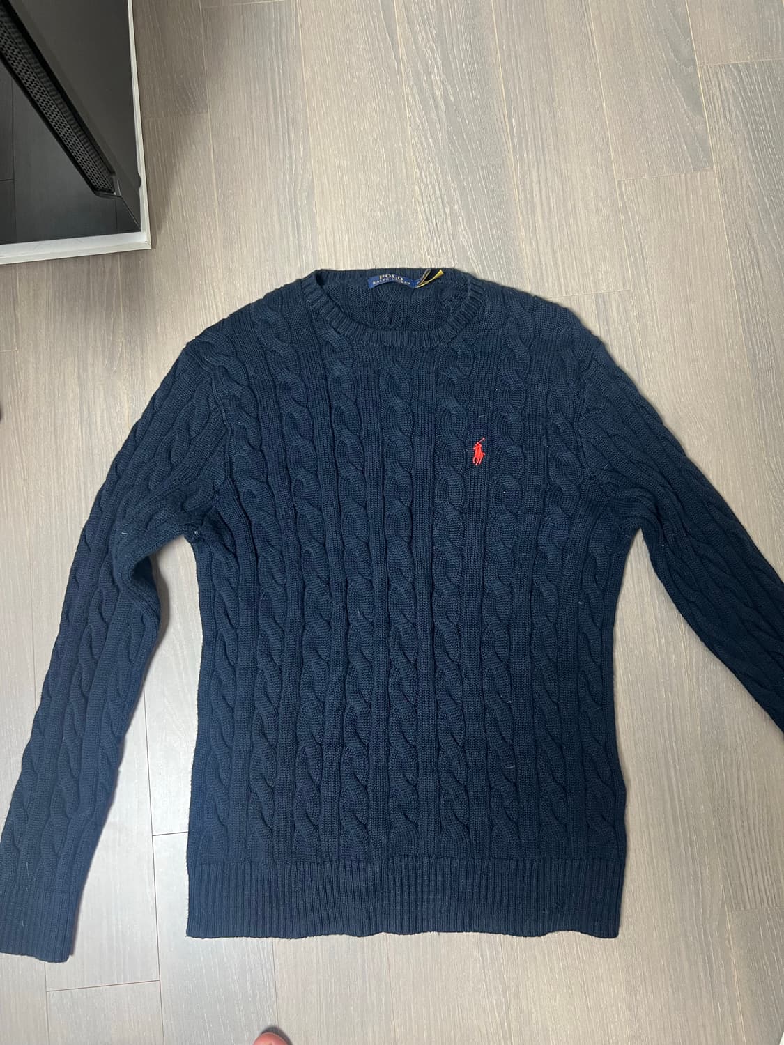 폴로 케이블 니트 상품이미지1
