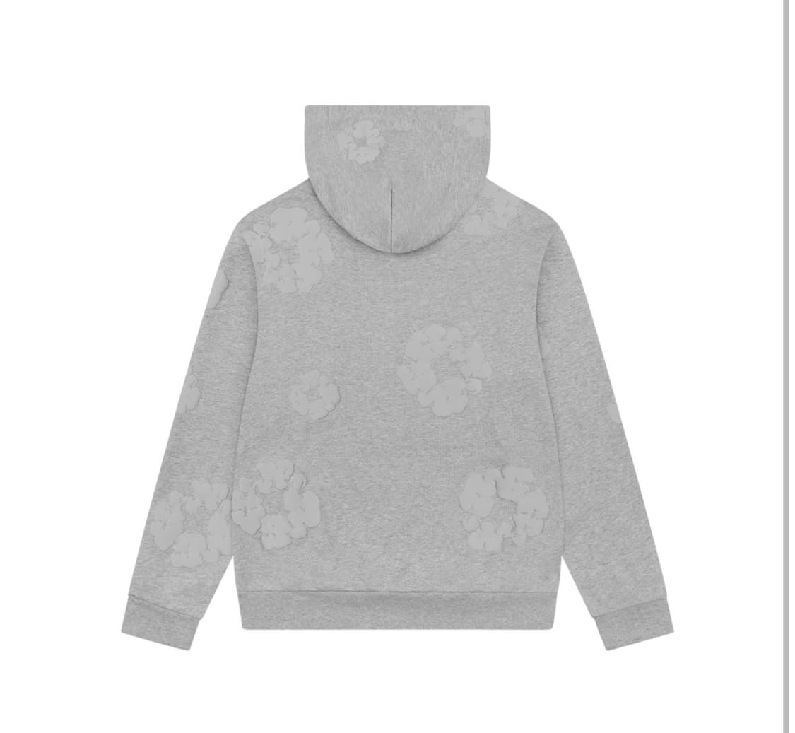 데님 티어스 모노 코튼 후디 그레이 S 상품이미지2