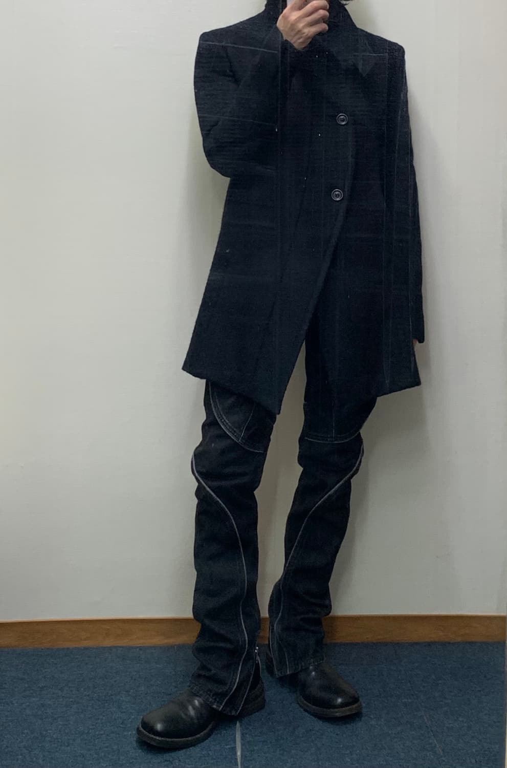 Julius 13fw 울 코트 (착장샷 추가) 상품이미지9