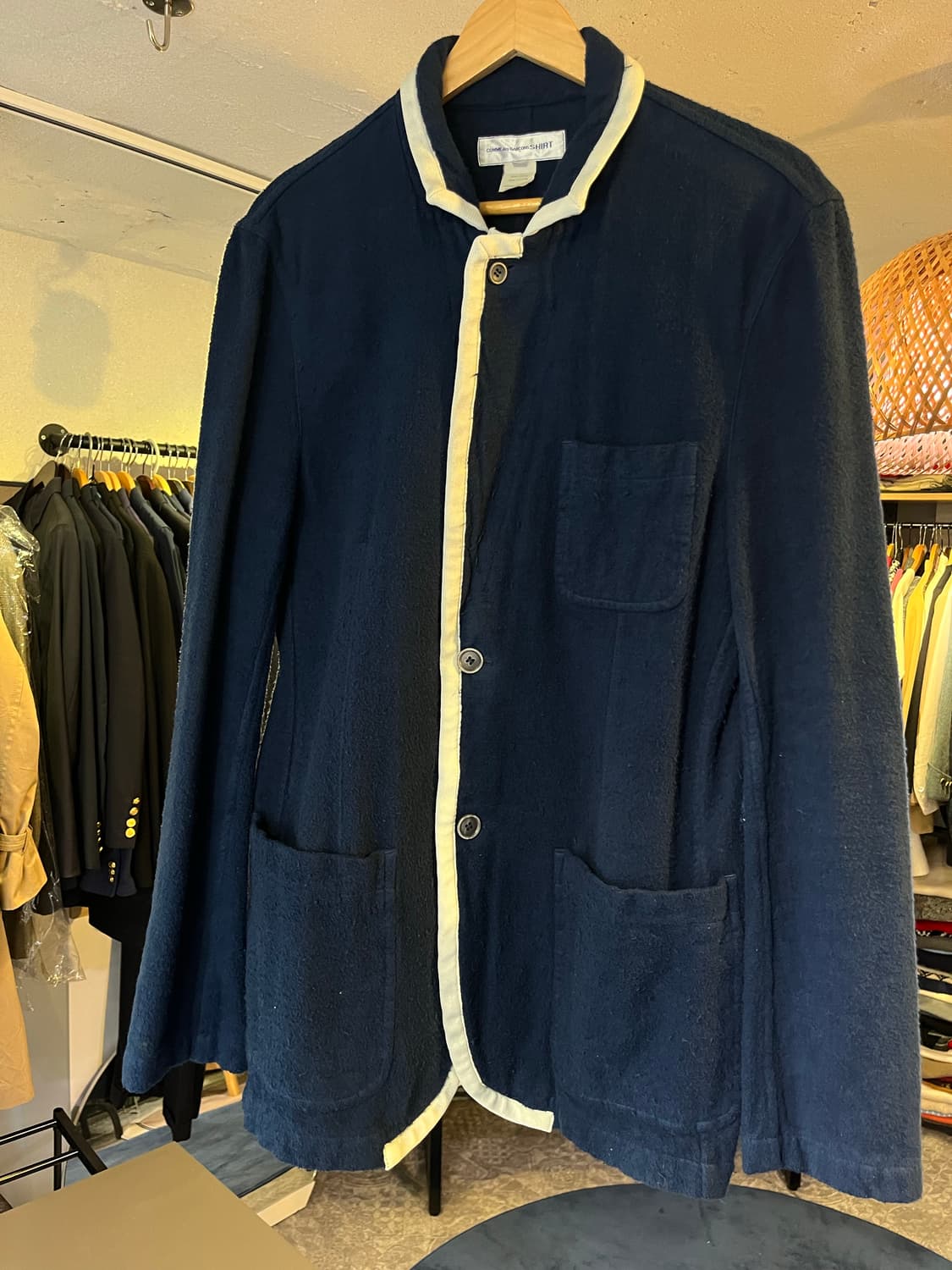 꼼데가르송 파이핑 블레이져(프랑스제) 상품이미지7