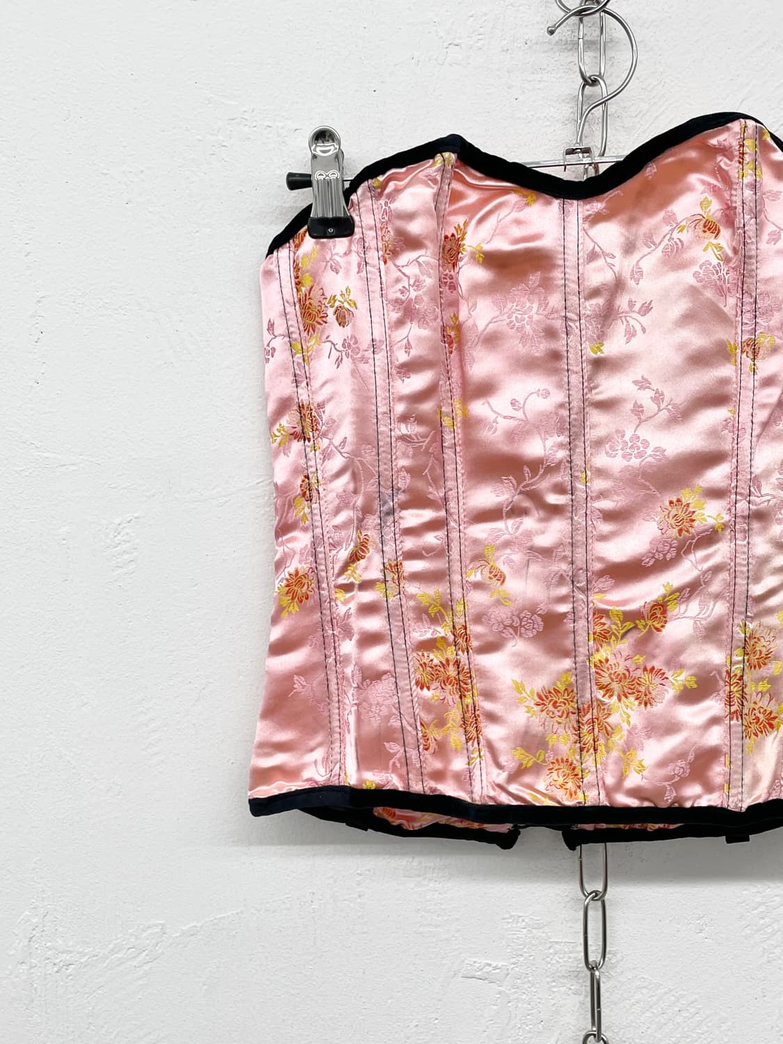 새틴 치파오 자수 코르셋 상품이미지5