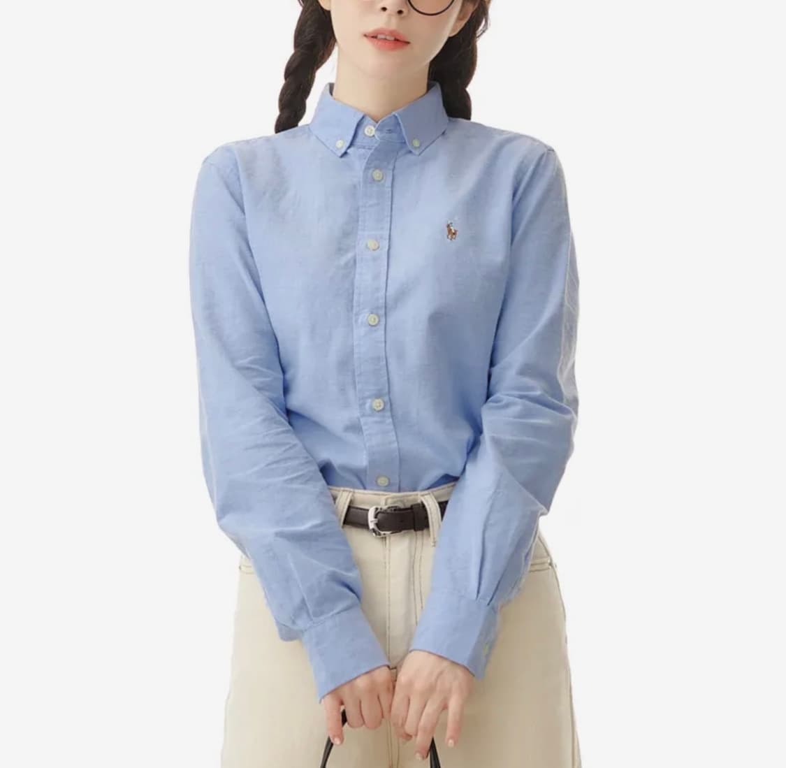 [L] Polo 폴로 랄프로렌 우먼스 옥스퍼드 셔츠 상품이미지5