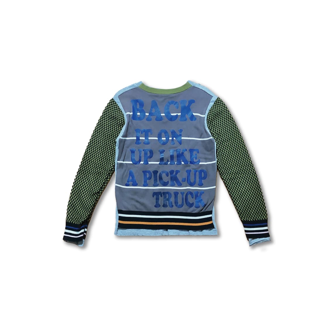 Blade Piping Burble Font Sweat Shirt 상품이미지2