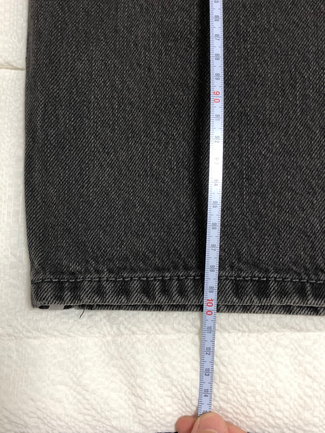 키르시 포켓 흑청 데님 팬츠 (1size) 상품이미지6