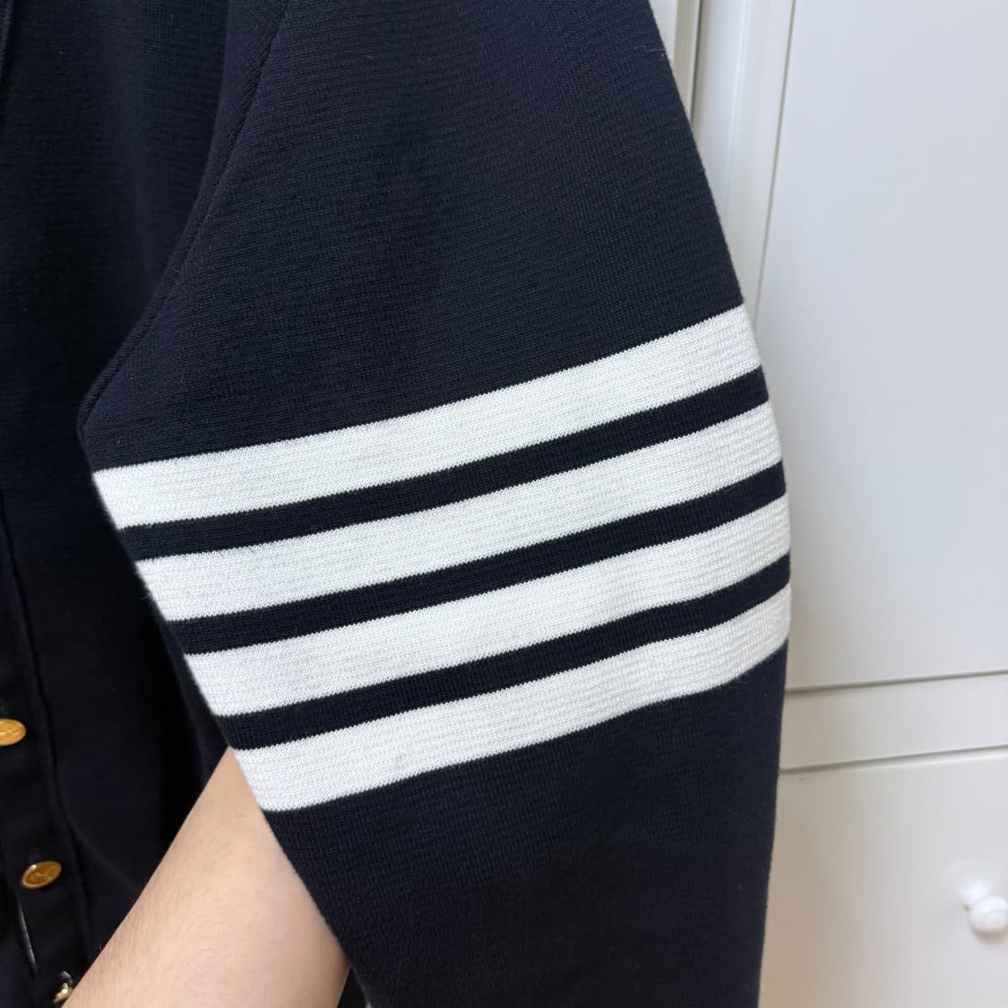 톰브라운 사선완장 밀라노스티치 금장 가디건
5 사이즈  상품이미지4