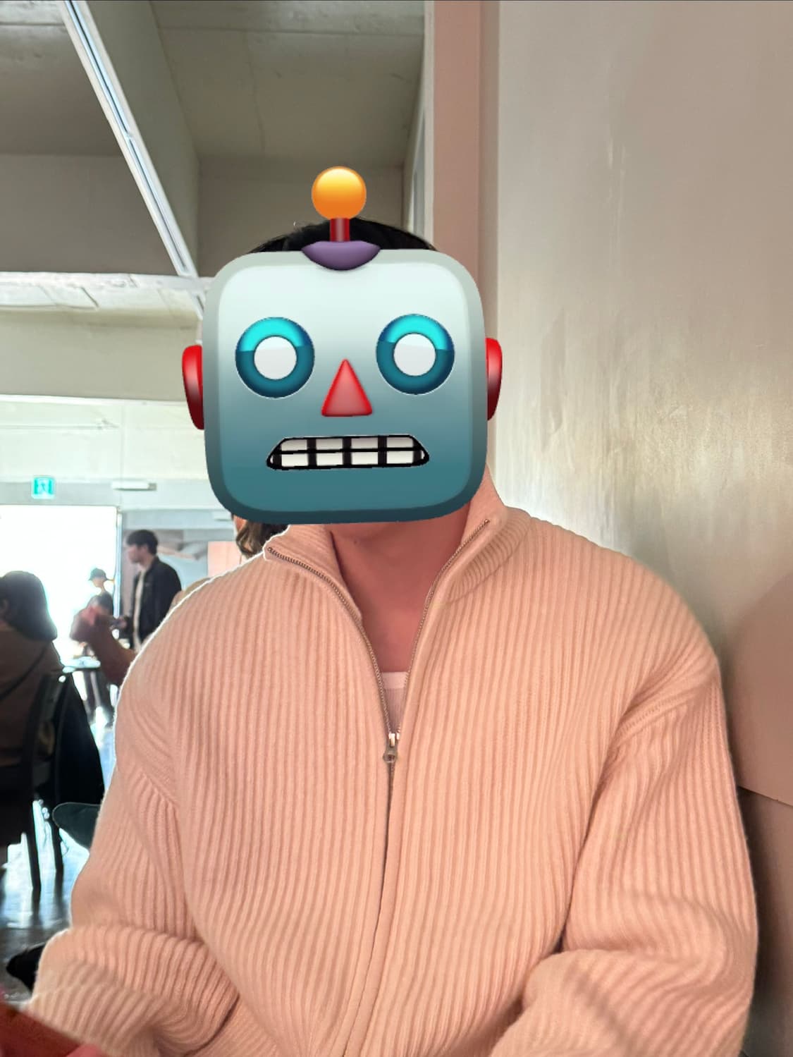 아모멘토 풀니들 블루종 에크루 L 상품이미지4