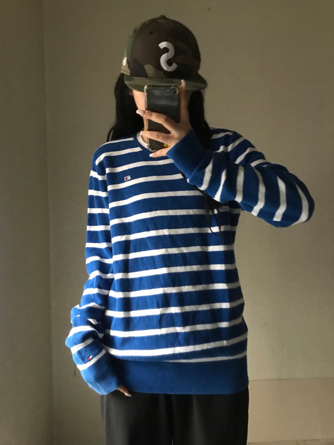 타미힐피거 스트라이프 니트 상품이미지2