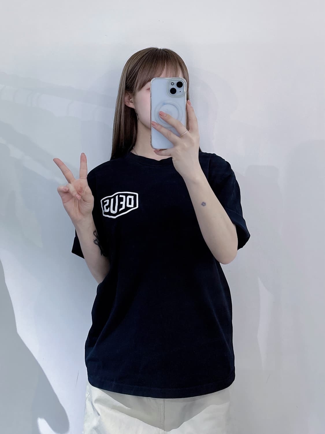 데우스 빅로고 반팔 상품이미지2