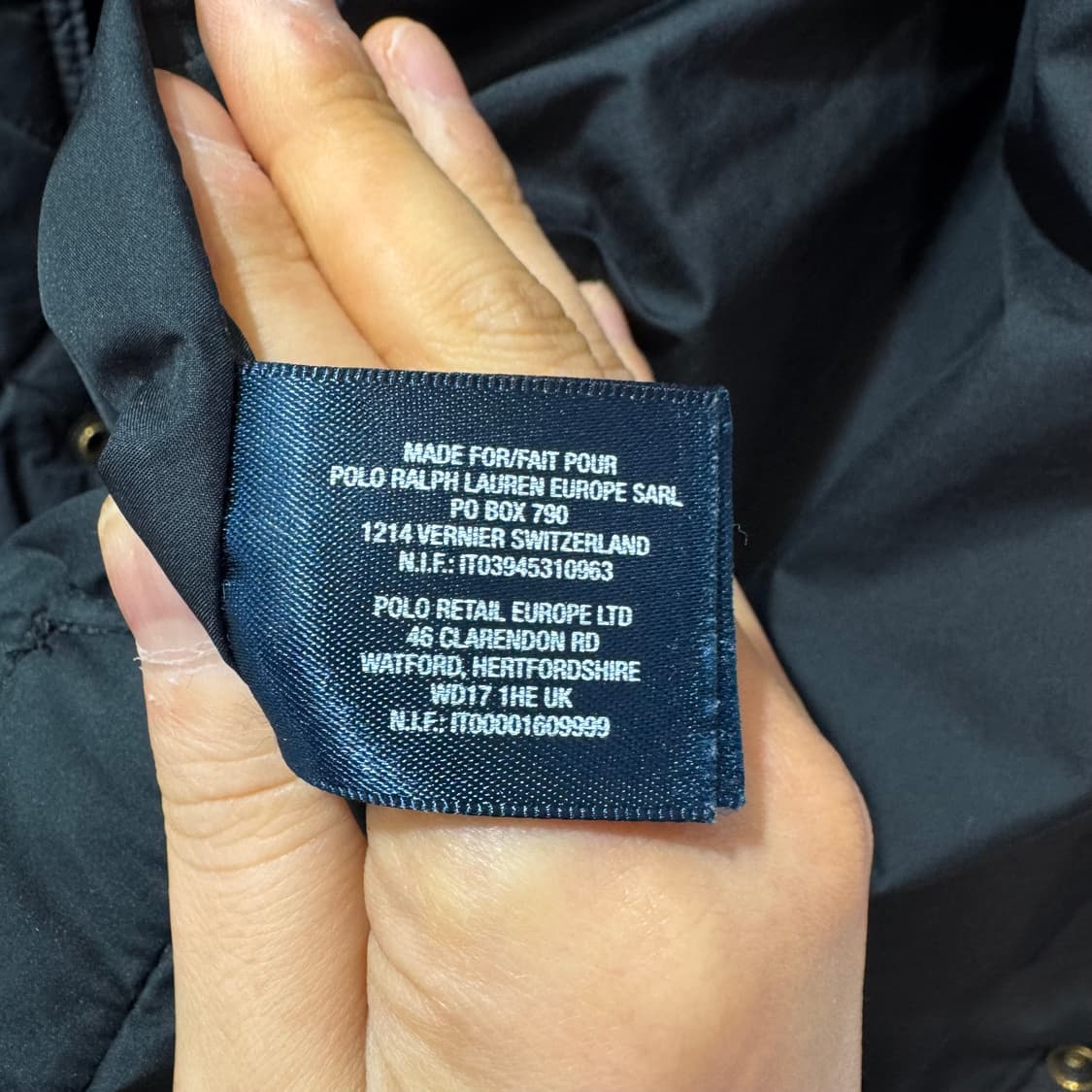 랄프로렌 폴로 우먼스 퀼팅 자켓 (M)    상품이미지6