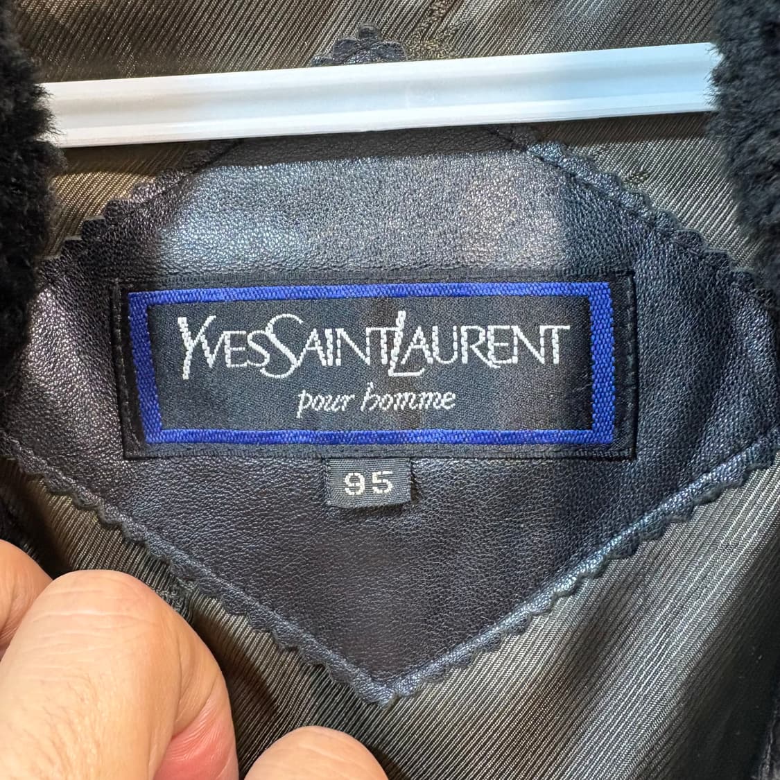 [M] YSL 입생로랑 빈티지 가죽 자켓 상품이미지7