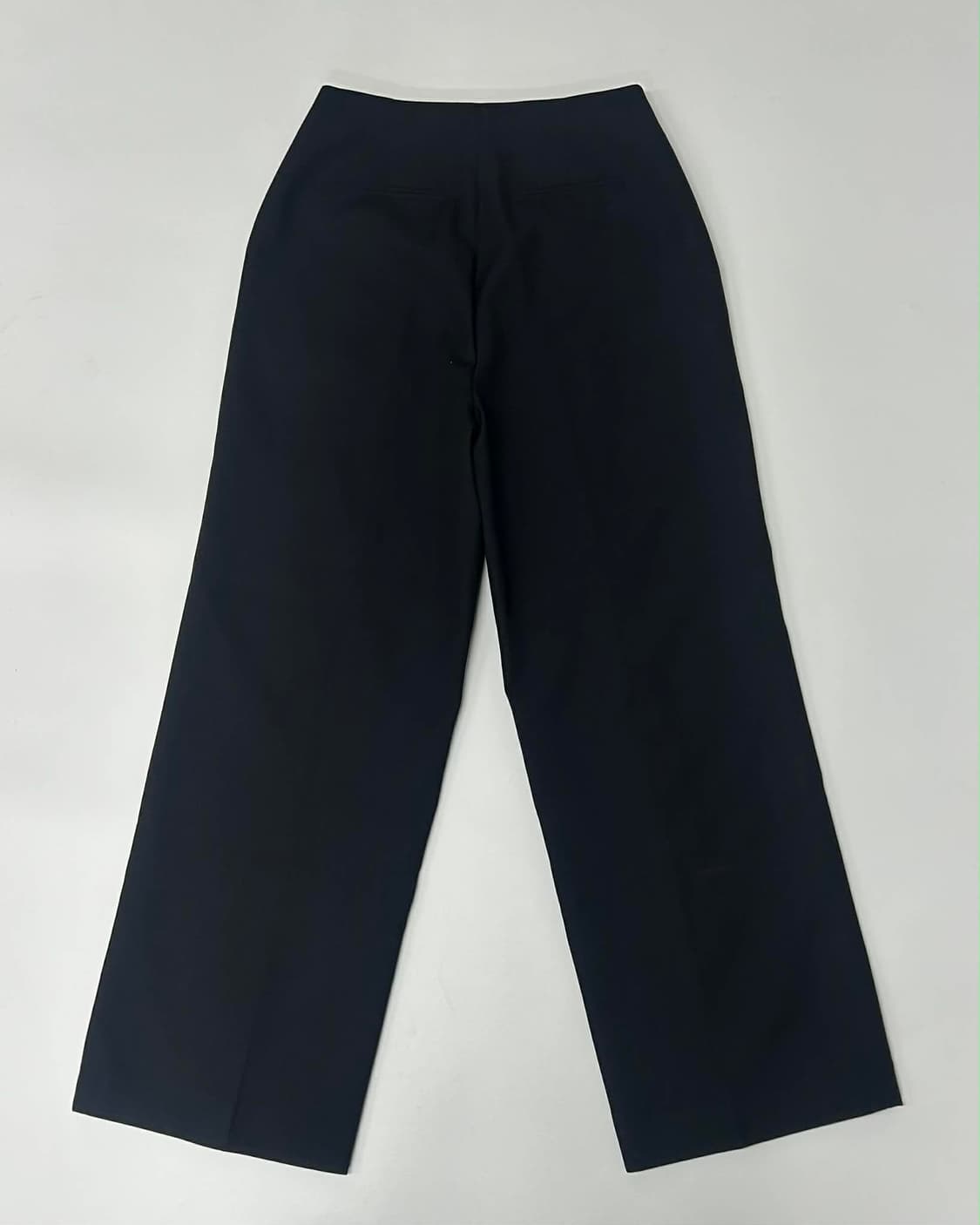 [M] 브론 Bronn 울 블렌드 롱 와이드 슬렉스 팬츠 상품이미지2