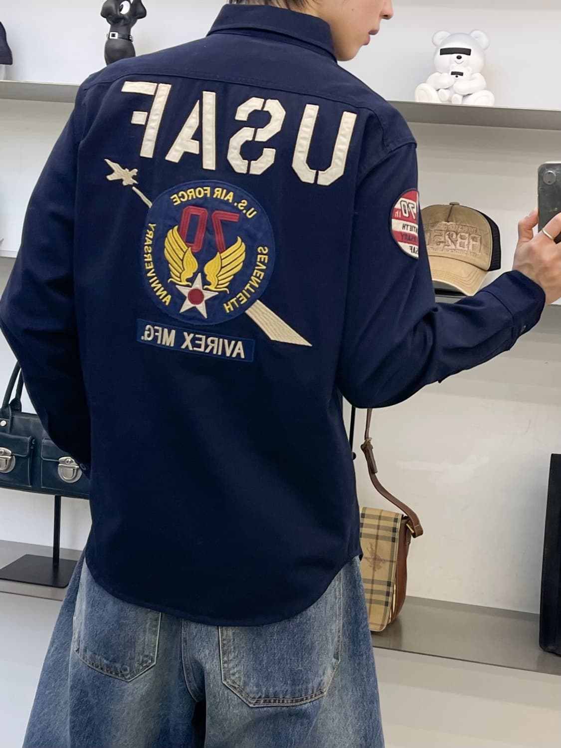 아비렉스 U.S.A.F 컴뱃 셔츠 상품이미지4