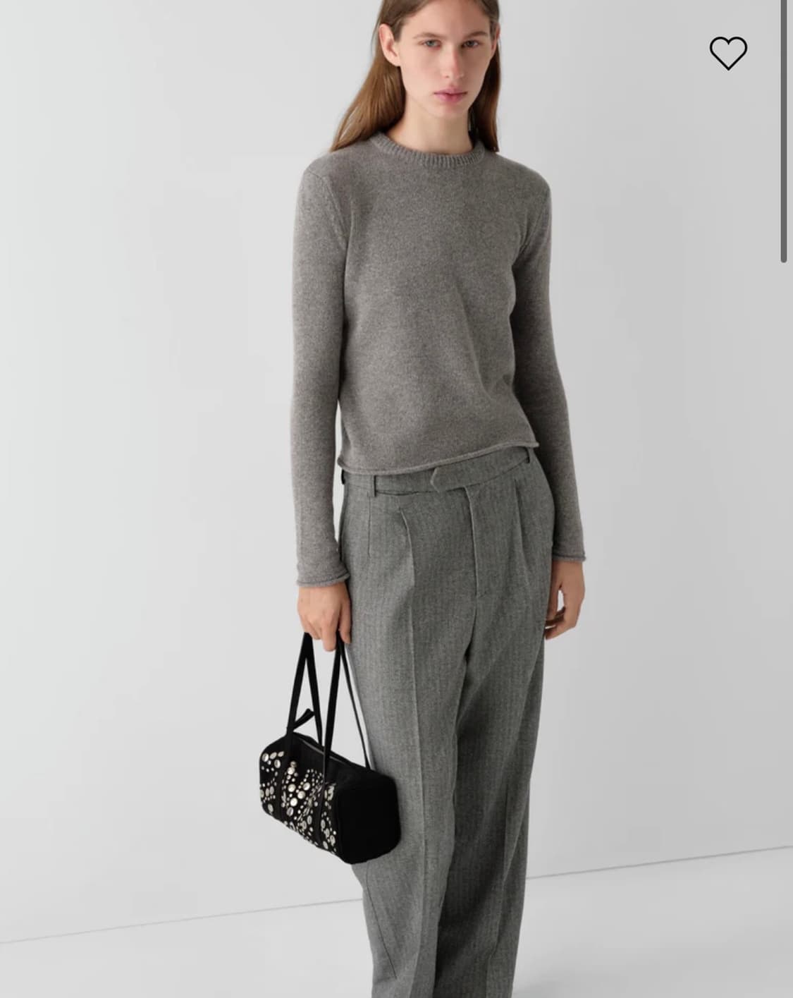 기마구아스 Sofia 스터드백 스웨이드 블랙 상품이미지2