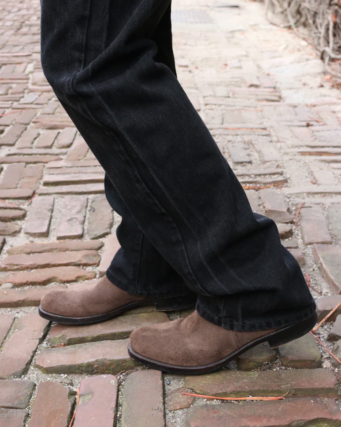 훕데두 스웨이드 앵클 부츠  상품이미지1