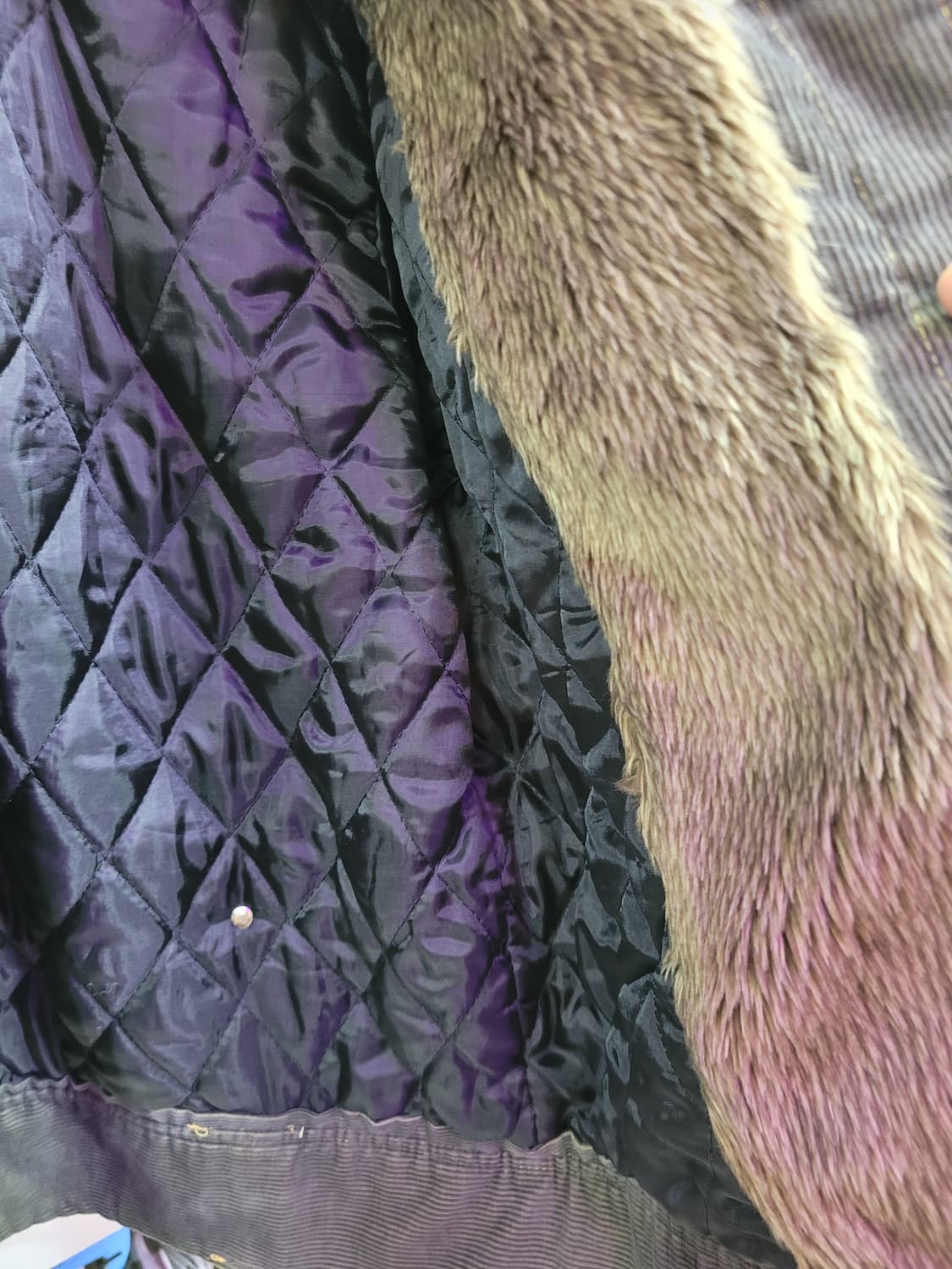 Levis 리바이스 레드탭 type1 코듀로이 퍼 카라 자켓 상품이미지5