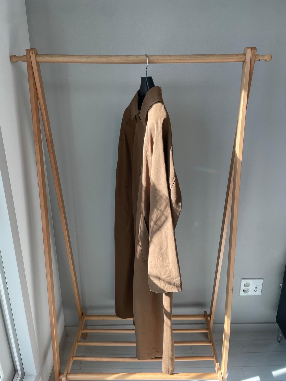 ZARA 밀리터리 롱 트렌치코트 상품이미지2