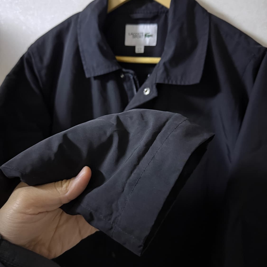 라코스테 스포츠 남성 간절기 코치 자켓 L (남성 100-슬림 105) 상품이미지5