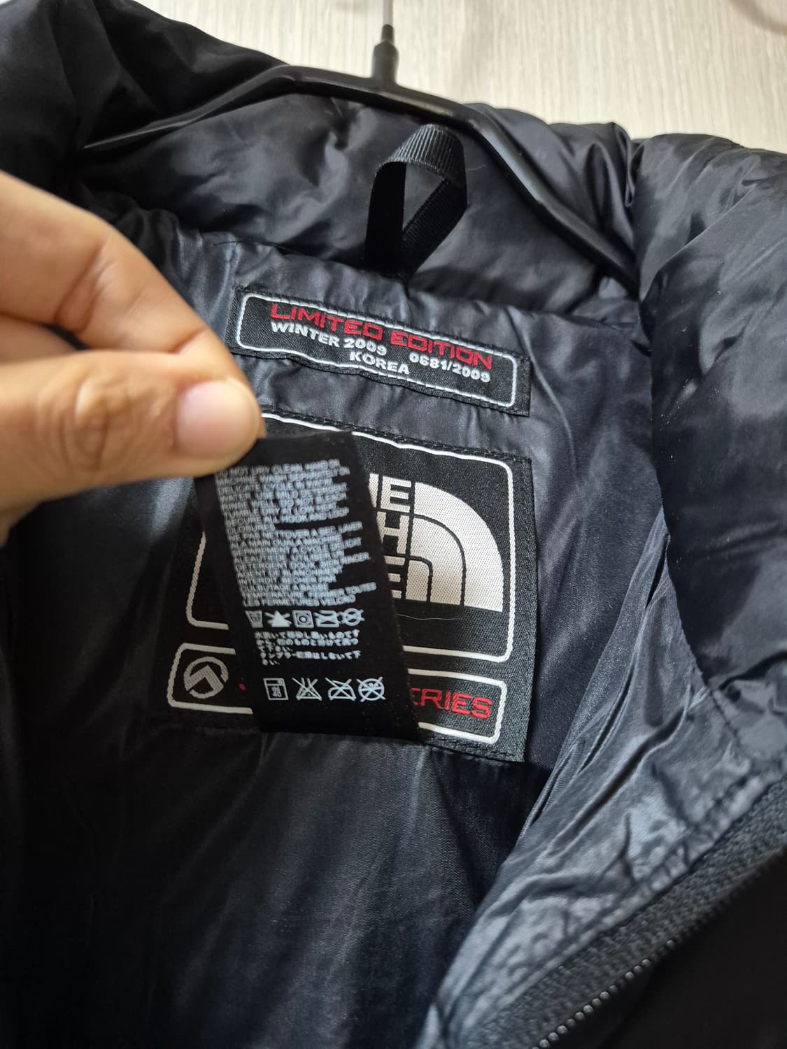 노스페이스 700 LTD 구스다운 패딩 라지 남성 블랙 상품이미지5