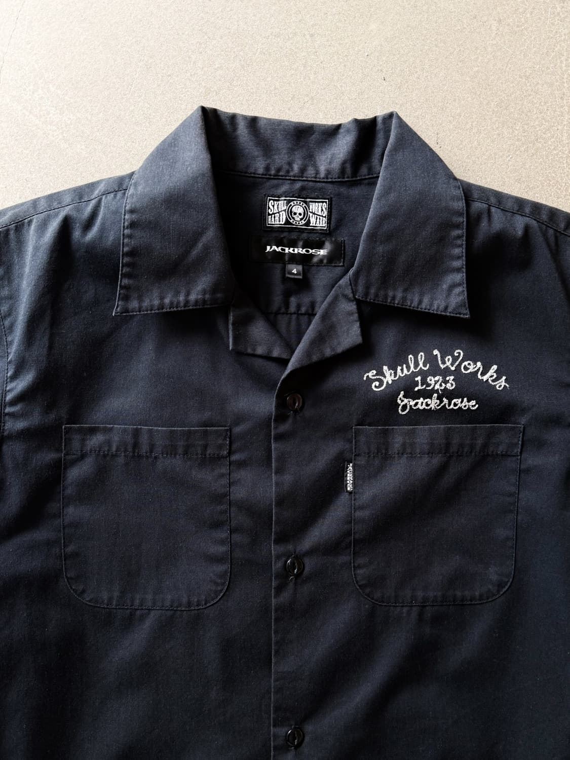 JACKROSE Skull Works Work Shirt 상품이미지3