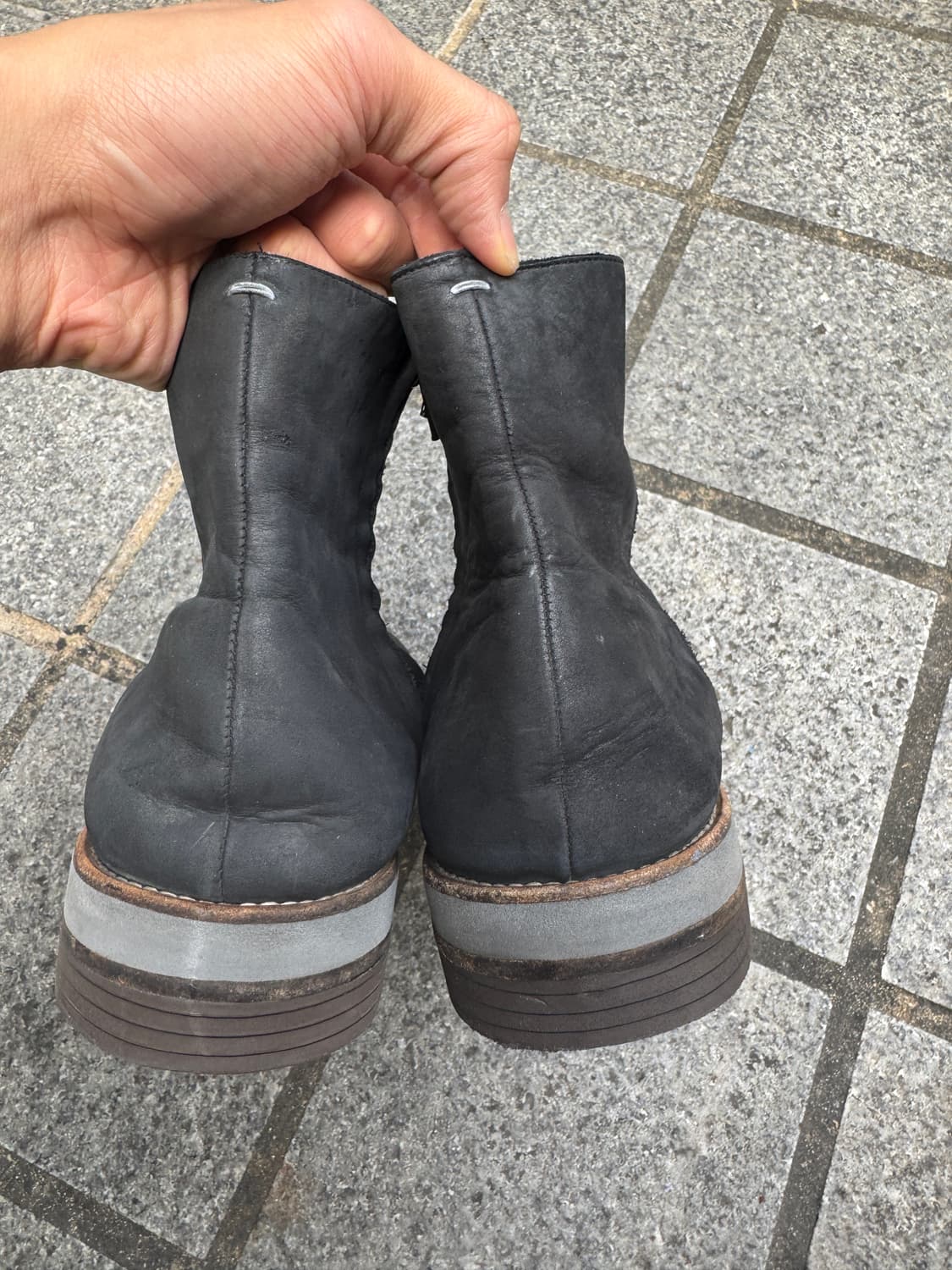 마르지엘라 아카이브 leather zip boots 270-275 상품이미지3