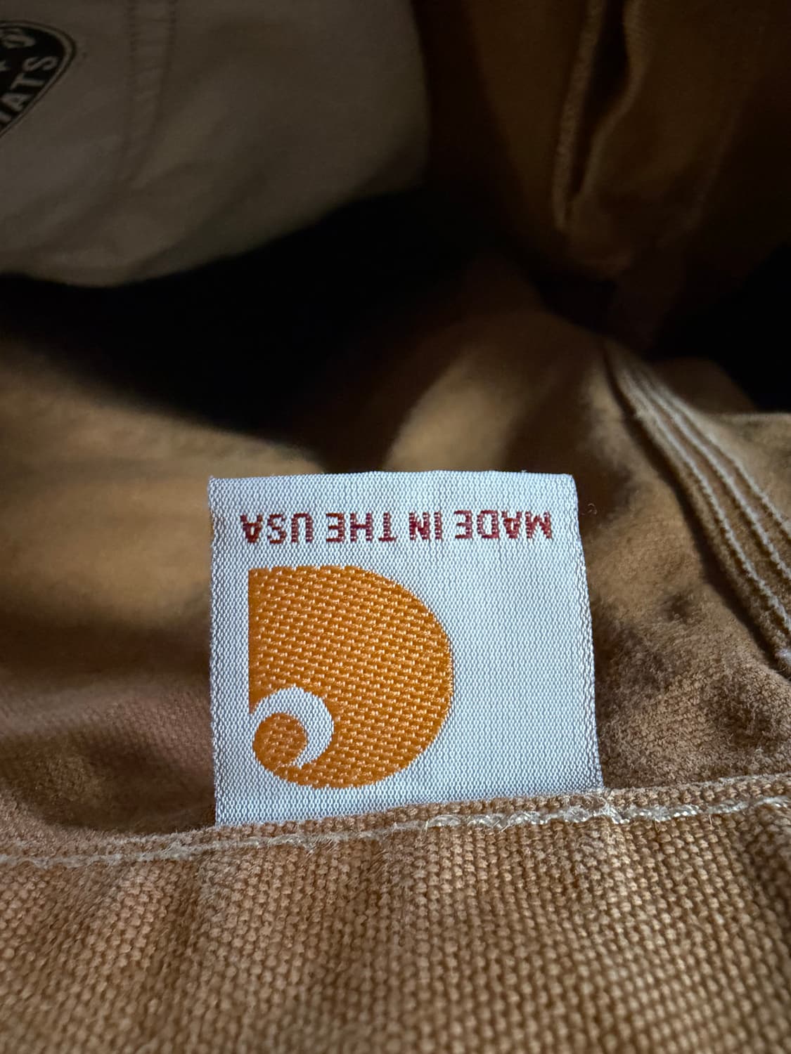00s 빈티지 칼하트 더블니 brn usa 상품이미지5