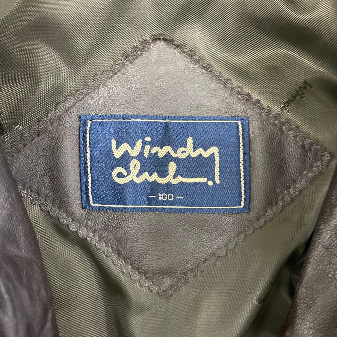 윈디클럽 가죽 자켓 0102HS1 상품이미지2