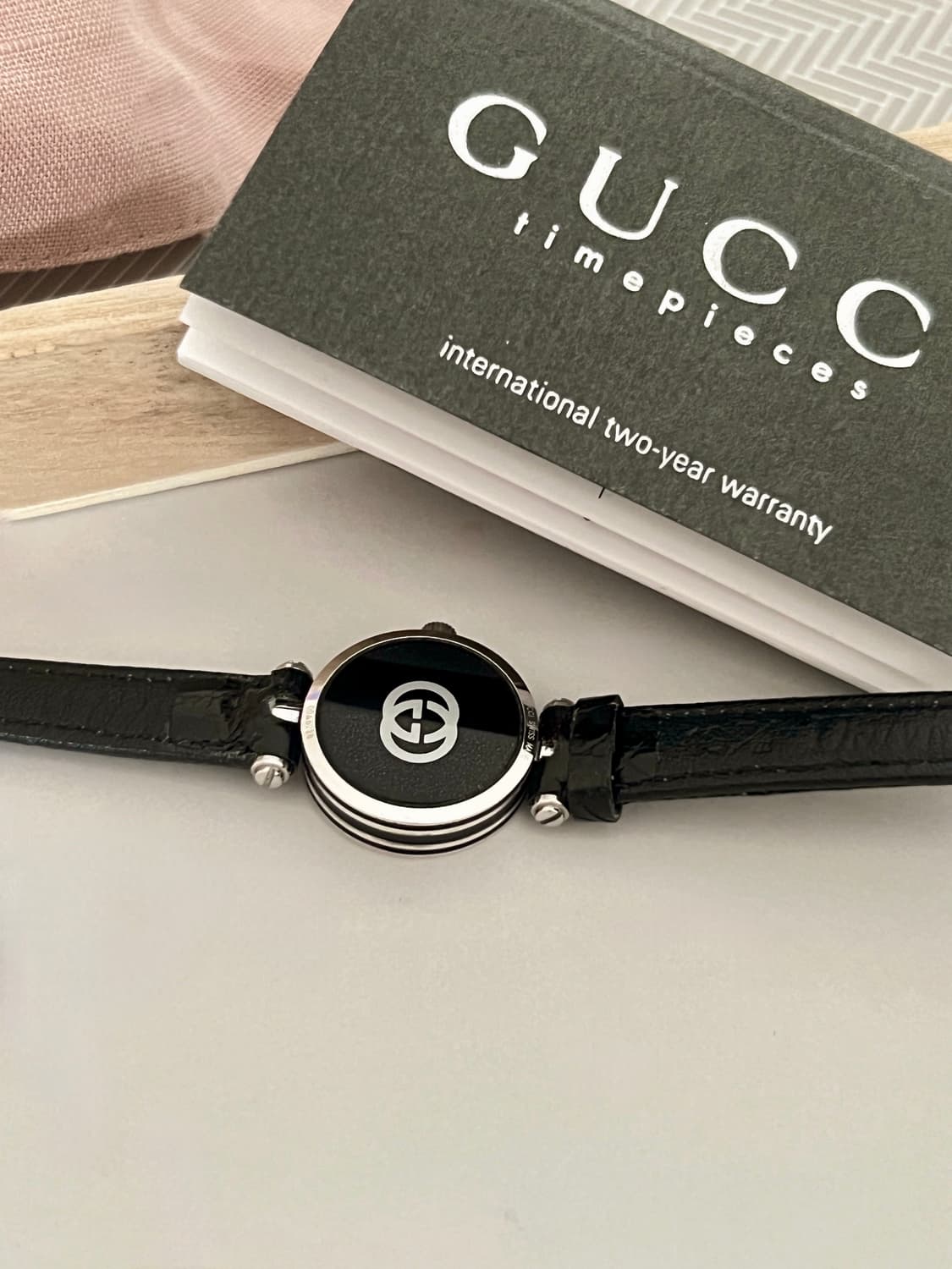 구찌 실버 라운드 여성 시계 / 정품감정 . 케어 상품이미지7