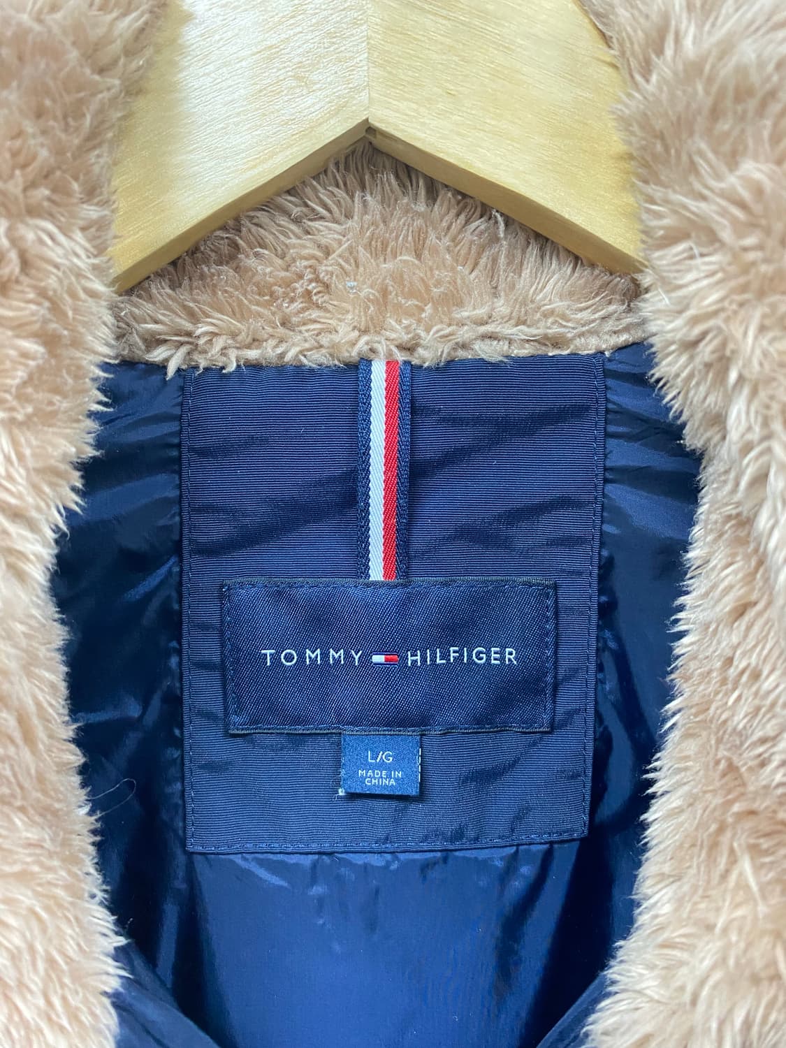 타미힐피거 테디 후리스 자켓 L 상품이미지5