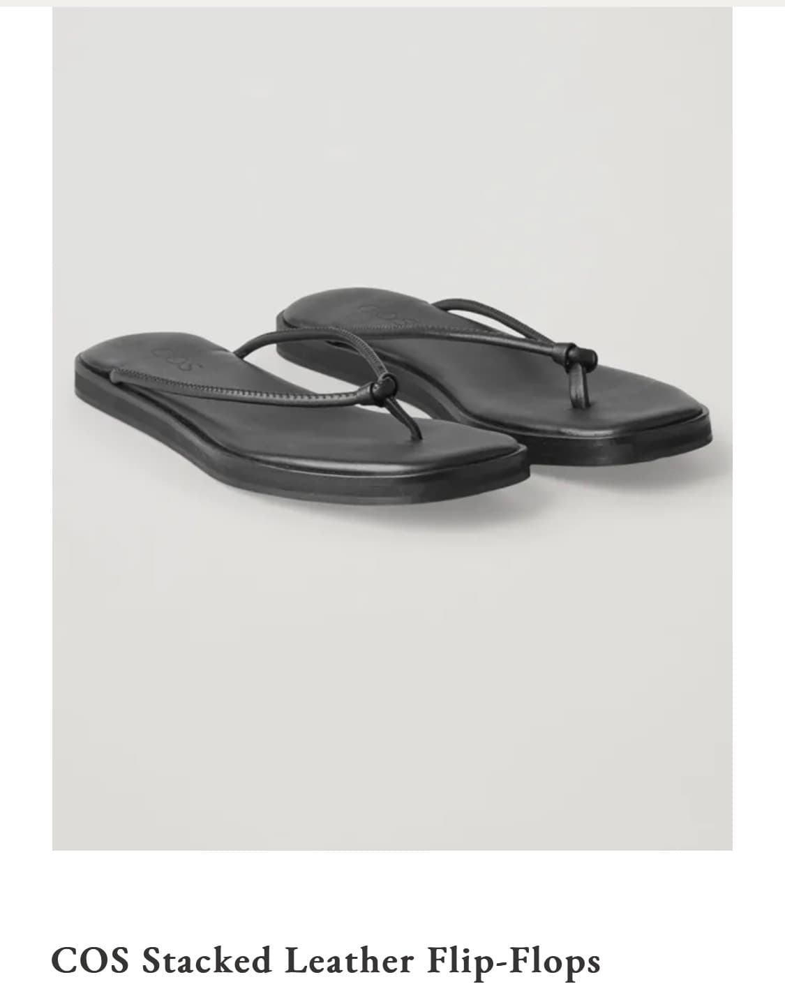 COS 코스 플립 플랍 38size 상품이미지1