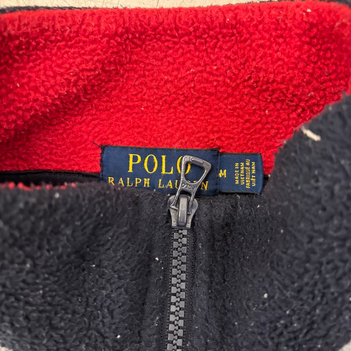 폴로 랄프로렌 아치로고 그레이 하프집업 플리스 상품이미지4