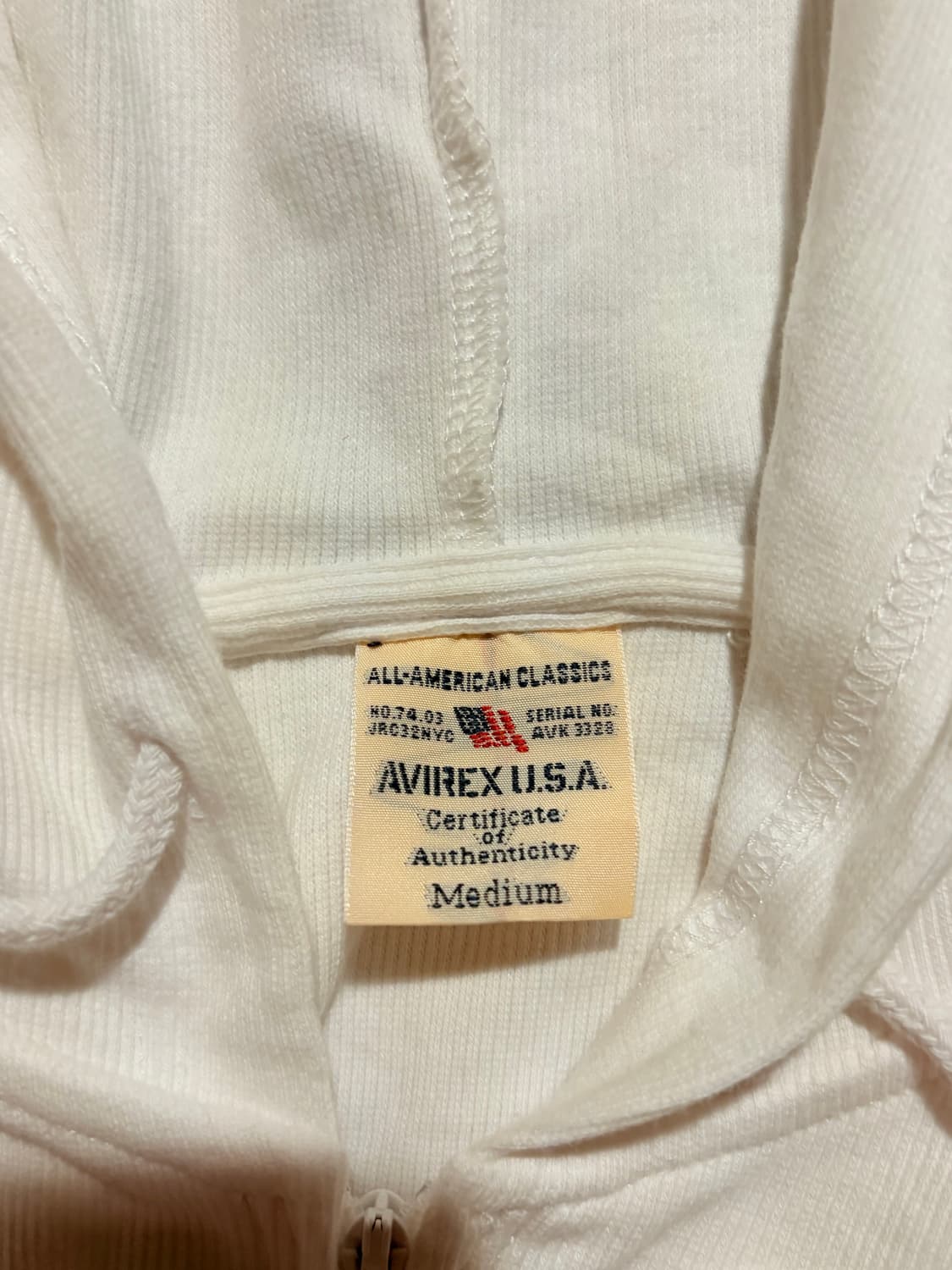 AVIREX U.S.A(아비렉스) 후드 집업  상품이미지2