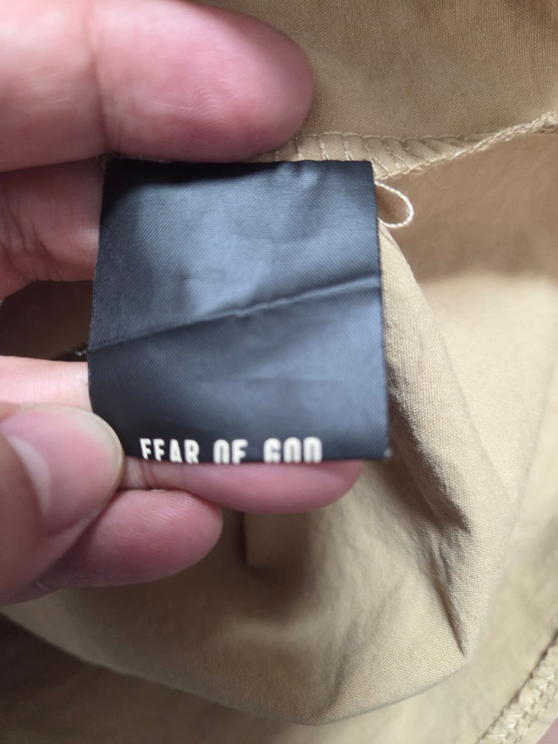 피어오브갓 밀리터리 캔버스 셔츠 상품이미지9