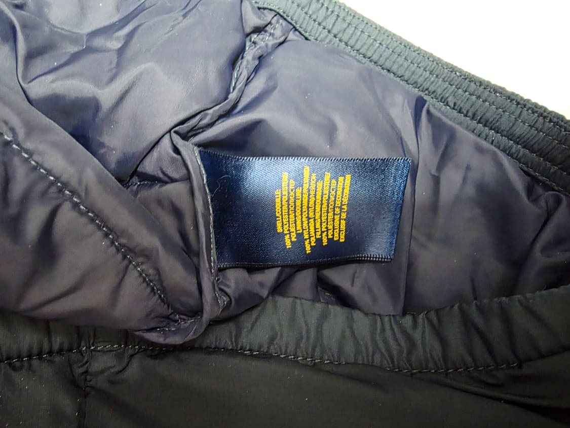 [폴로 랄프로렌] 근본 조합 네이비 바디 & 레드 포니 자수 경량 패딩 상품이미지4