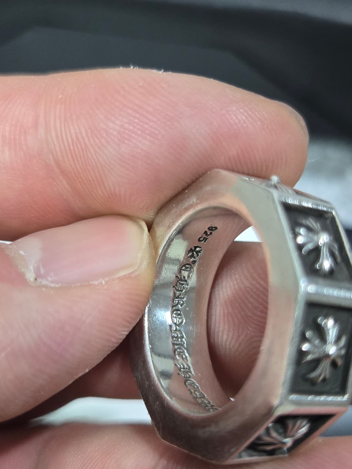 크롬하츠 블록링 정품  상품이미지6