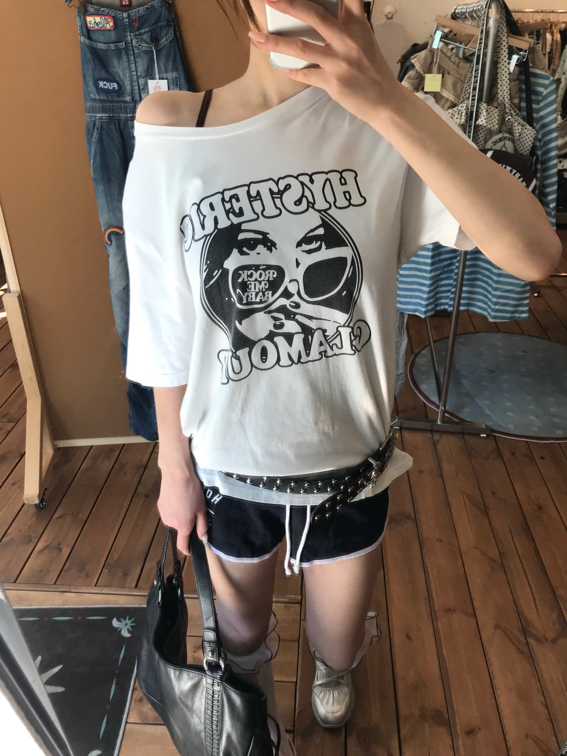 히스테릭글래머 히스걸 반팔티셔츠 상품이미지2