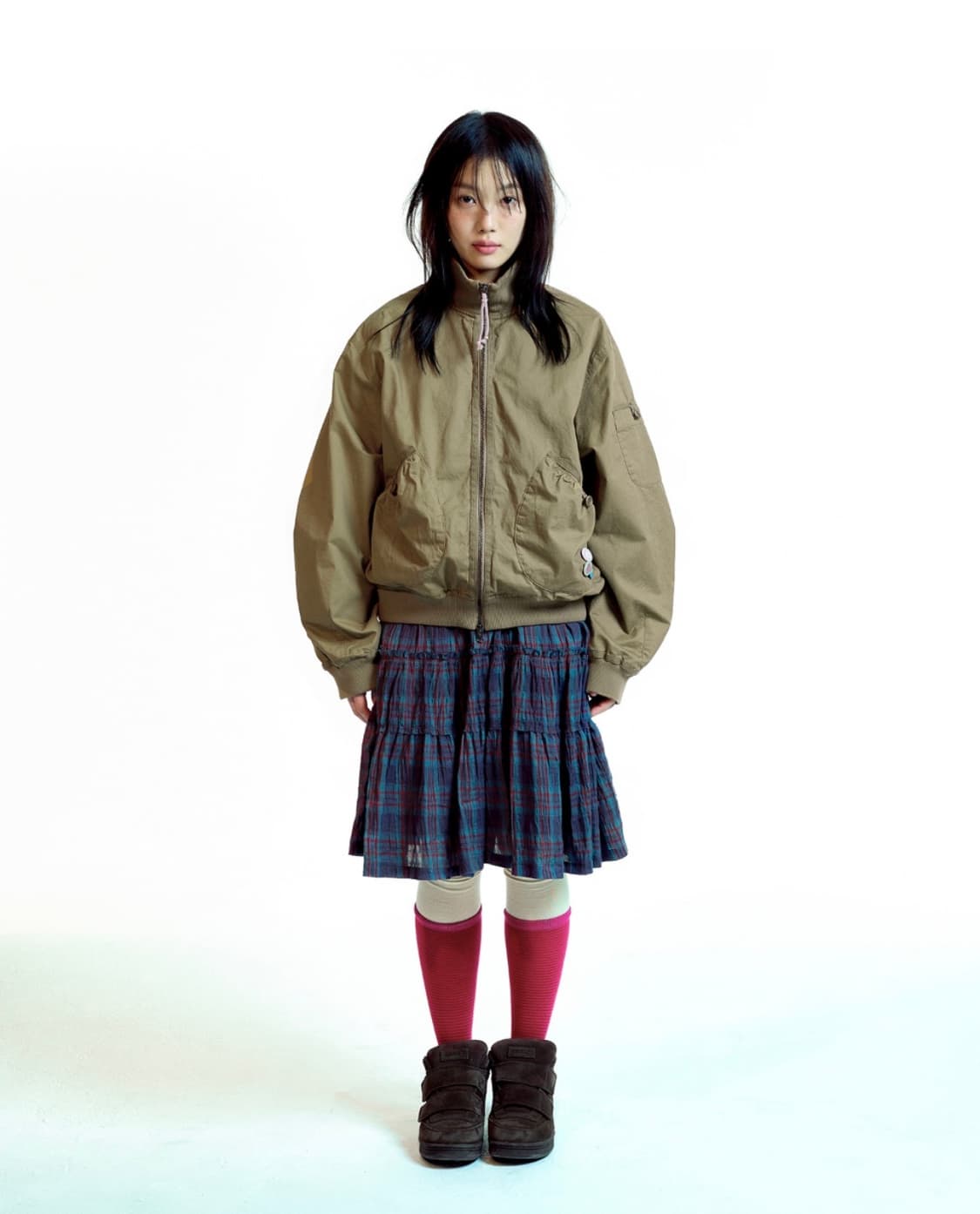 코이세이오 더스티 봄버 자켓 베이지 2사이즈 상품이미지1